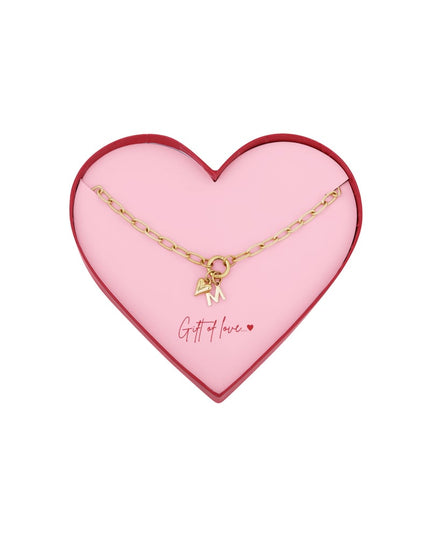gift of love stainless steel ketting m