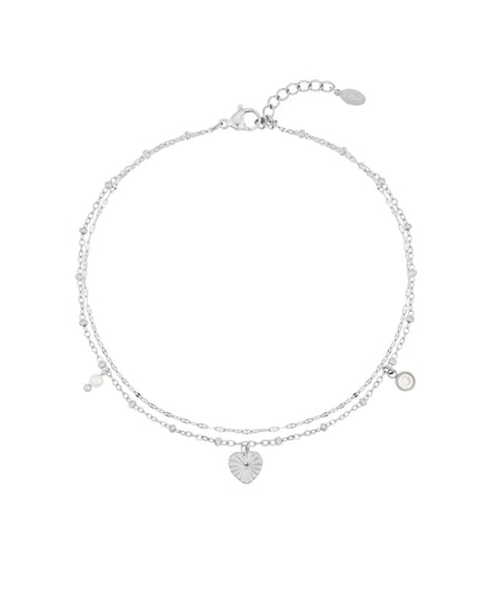 love love love ankle bracelet