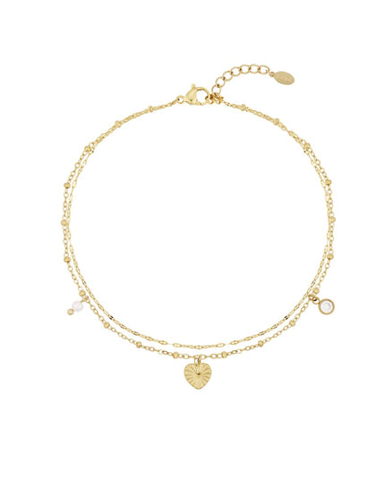 love love love ankle bracelet