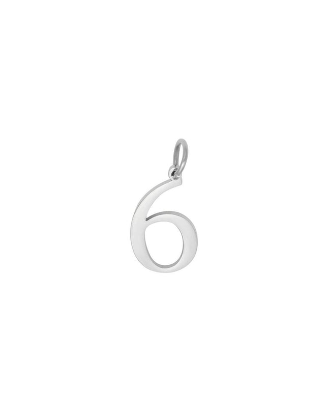 DIY Charm Digits Gold - 5 Goud kleur Stainless Steel