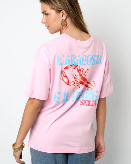 Aragosta Riviera Sicilia oversized tee