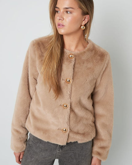 Faux Fur Jacket