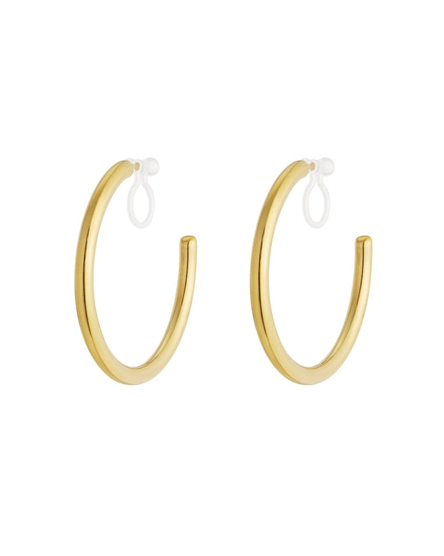 Klassieke hoop clipoorbellen