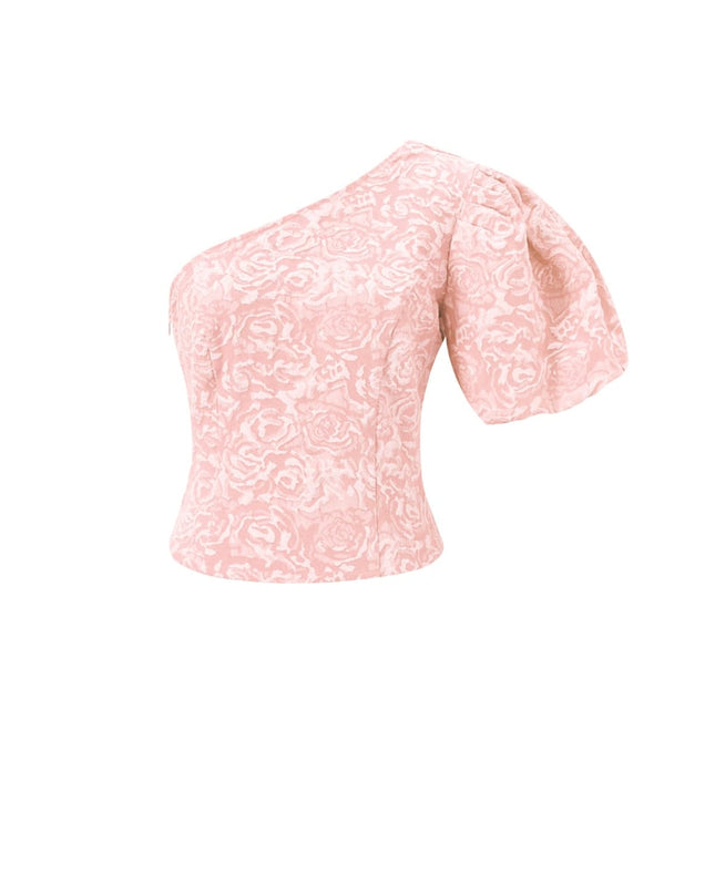 Short sleeve tops Floral print Elegant Spring/Summer