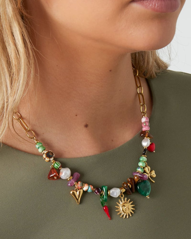 Kralenkettingen Hartzon Kralen Casual Dagelijks Etnisch Serie Damessieraden