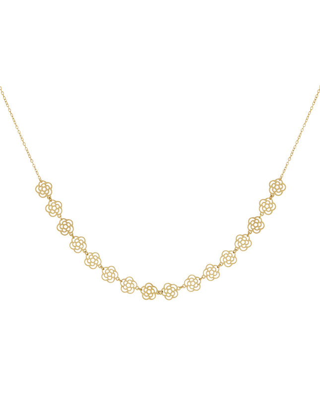 Bloemenliefde ketting