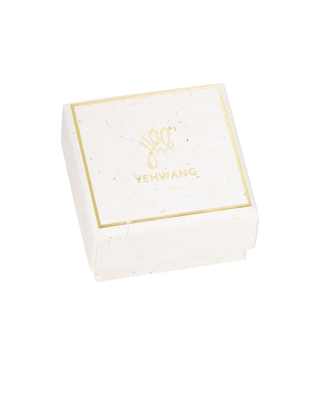 Ring basic met steen - Goud kleur - 16