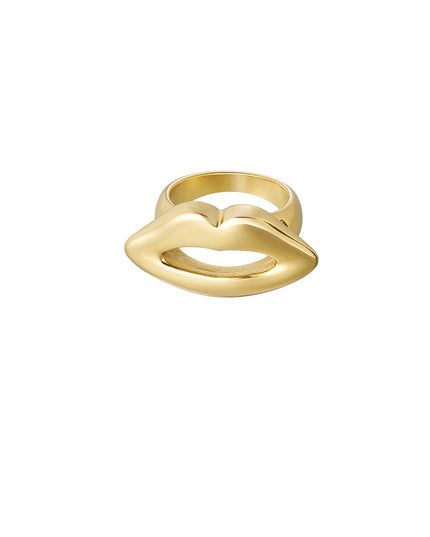 Ring mond - Goud kleur - 16