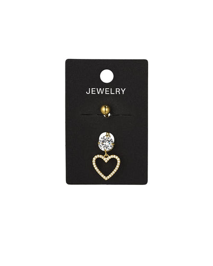 navel piercing glitter glam