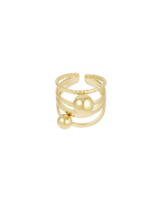 layered rings ring