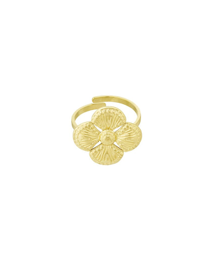 Ring luxe clover - ring
