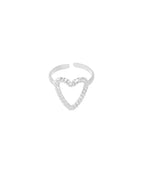 zilveren kleur / Eén maat