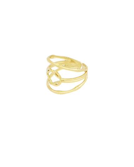 layered knot ring