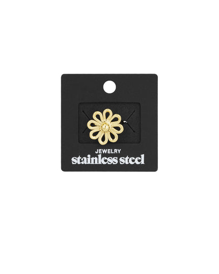 Ring happy flower - Goud kleur