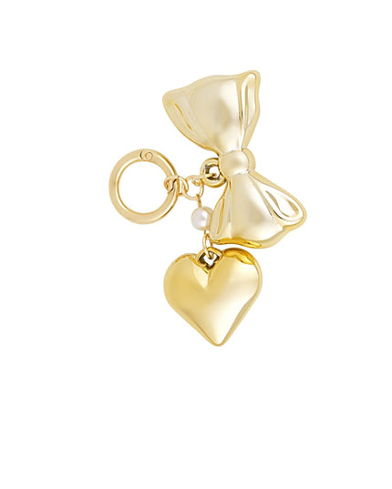 accessory pendant bow pearl heart