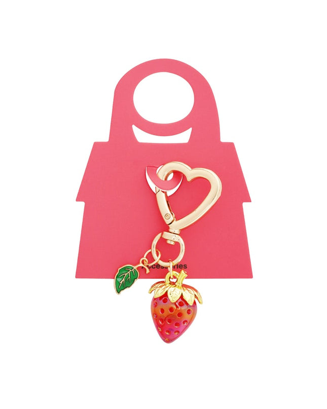 Strawberry Accessory Pendant - Red
