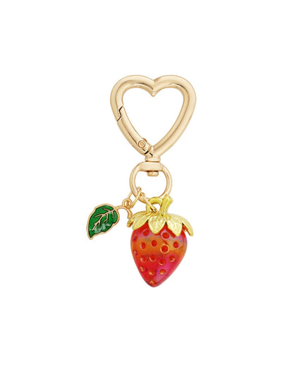 Strawberry Accessory Pendant - Red