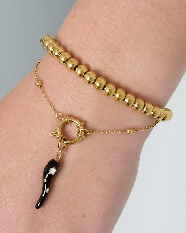 Roestvrijstalen kettingarmbanden, ketting DIY, dagelijkse eenvoudige serie, damessieraden