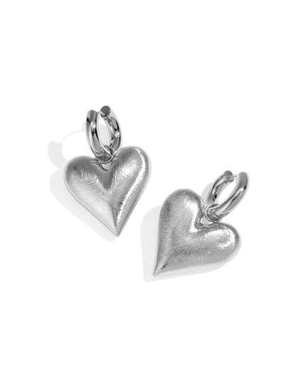 Drop Earrings Heart Daily Daily Simple Series Women's jewelry