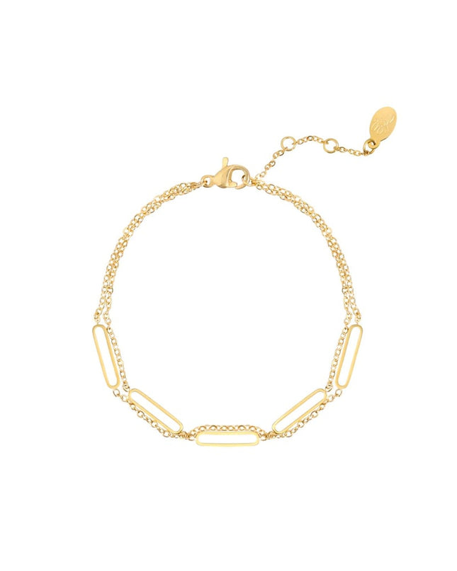 Armband Seductive Goud kleur Stainless Steel