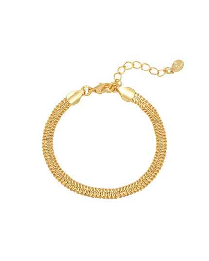 Armband Snaky Chain Zilver Koper