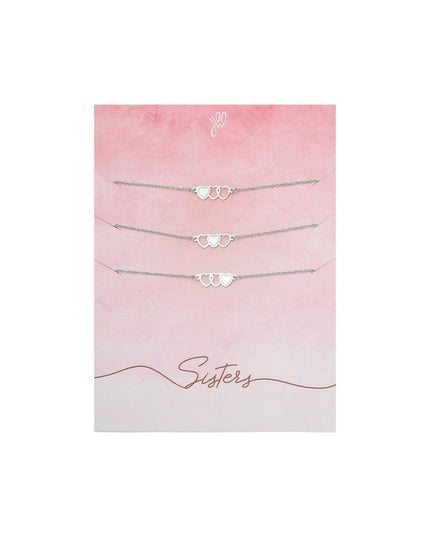 Armband Three Sisters Zilver Stainless Steel