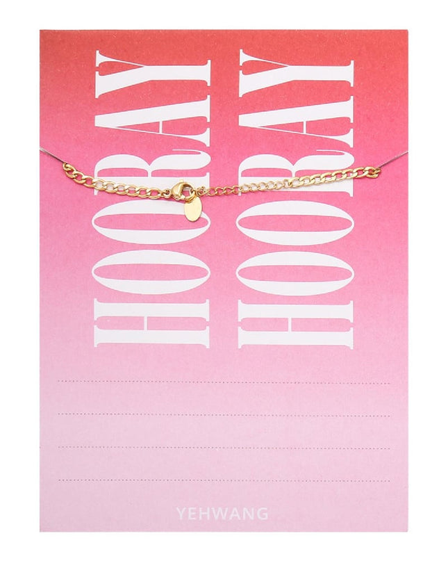 Armband It's Your Day - 1985 Goud kleur Stainless Steel