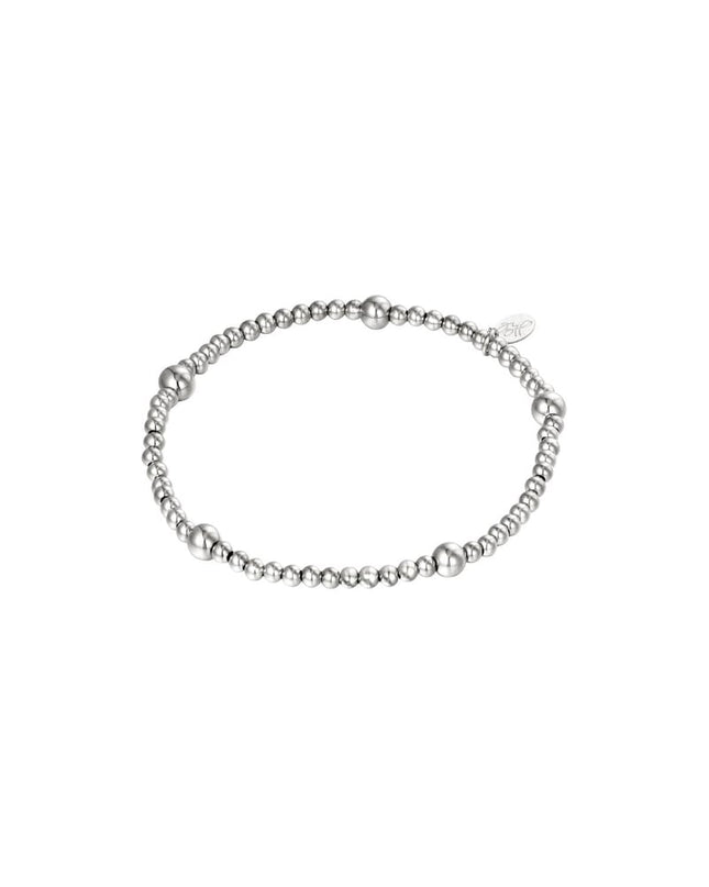 Armband Beady Goud kleur Stainless Steel