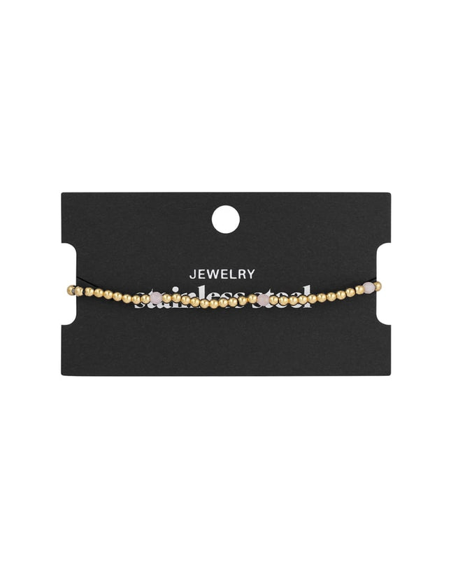 Armband Diamond Beads Zilver Stainless Steel