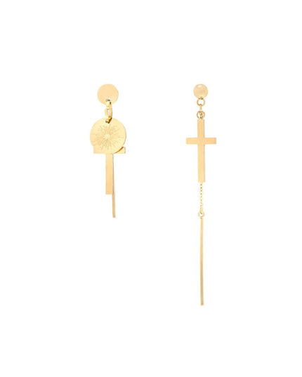 Oorbellen Celebration Goud kleur Stainless Steel