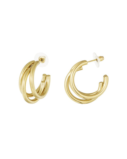 Oorbellen Olympic Zilver Stainless Steel