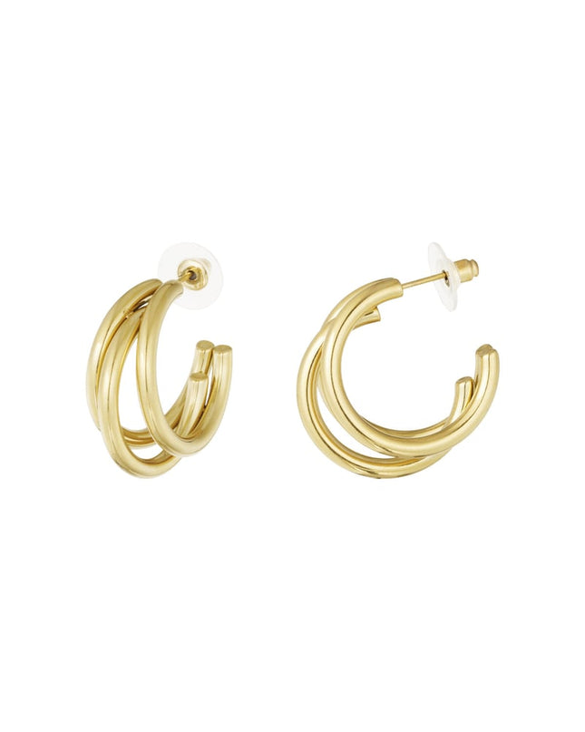 Oorbellen Olympic Zilver Stainless Steel