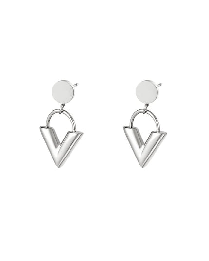 Oorbellen Venus Goud kleur Stainless Steel