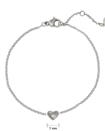 Armband Always in my Heart Zilver Stainless Steel