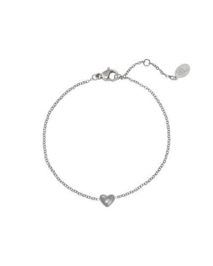 Armband Always in my Heart Zilver Stainless Steel