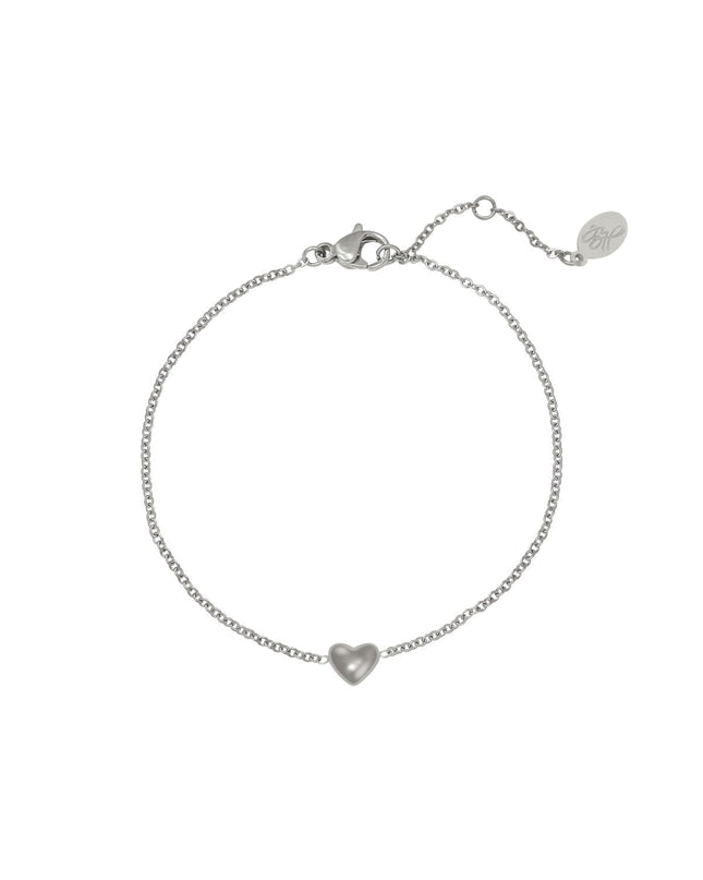 Armband Always in my Heart Zilver Stainless Steel