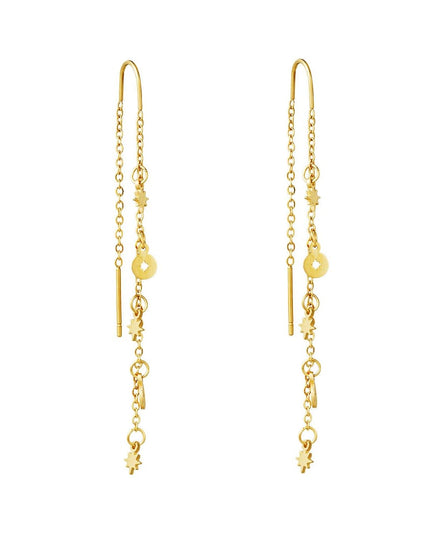 Oorbellen Starstruck Goud kleur Stainless Steel