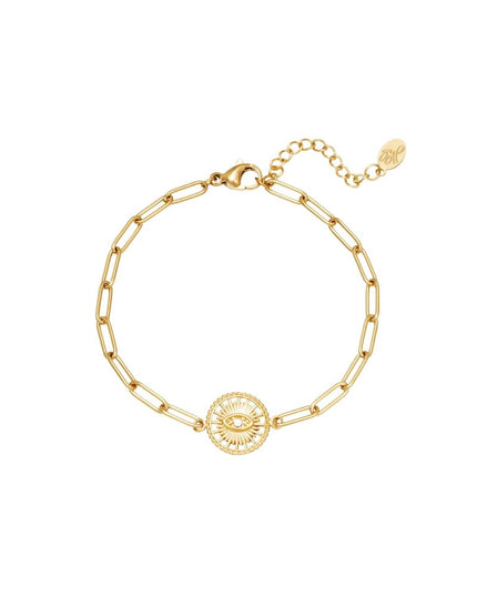 Armband Sundial Zilver Stainless Steel