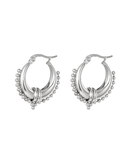 Oorbellen Saraswati Goud kleur Stainless Steel