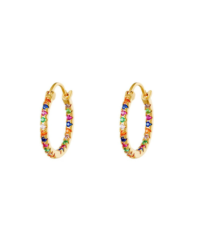 Oorbellen Hooplala Multi Koper