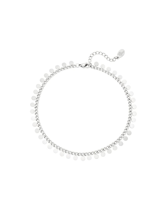 Roestvrij stalen armband Circles Zilver Stainless Steel