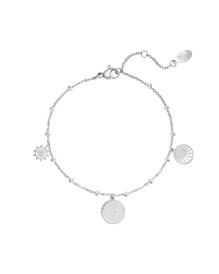 Armband universum Goud kleur Stainless Steel