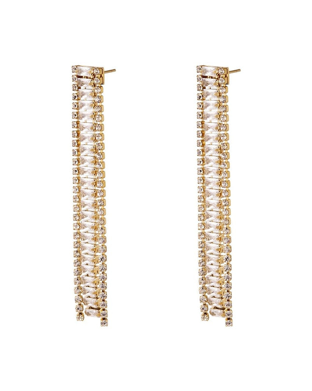 RVS oorbellen Shimmer Zilver Stainless Steel