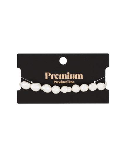 Armband parel hart sluiting Goud kleur Stainless Steel