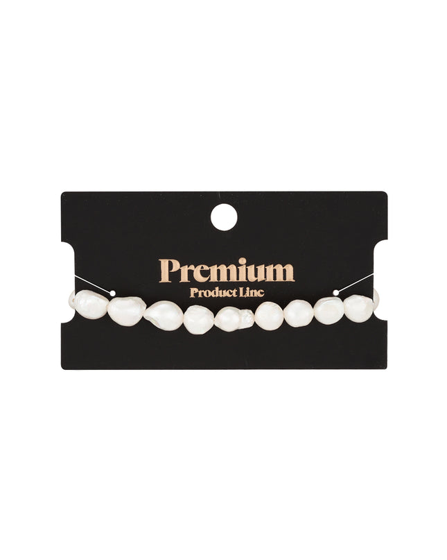 Armband parel hart sluiting Goud kleur Stainless Steel