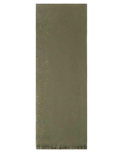 Winter scarf with stones