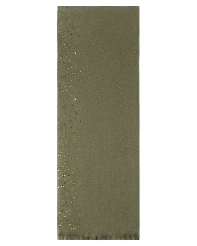 Winter scarf with stones