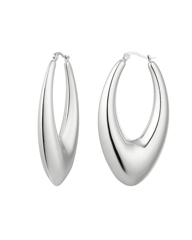 oorbellen stainless steel chique groot 