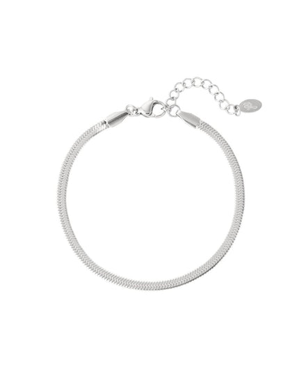 Armband basic Goud kleur Stainless Steel