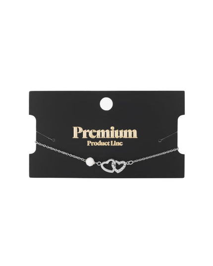 Armband forever hearts - Goud kleur Stainless Steel